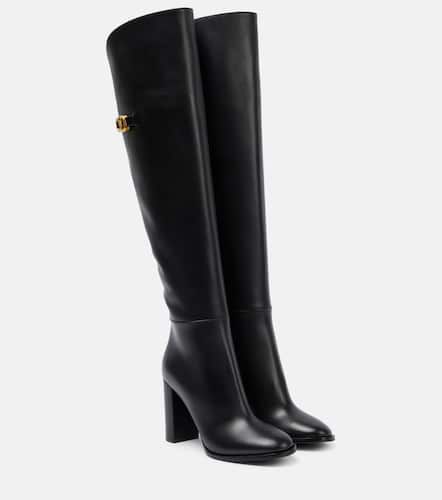 VLogo Signature 70 knee-high boots - Valentino Garavani - Modalova