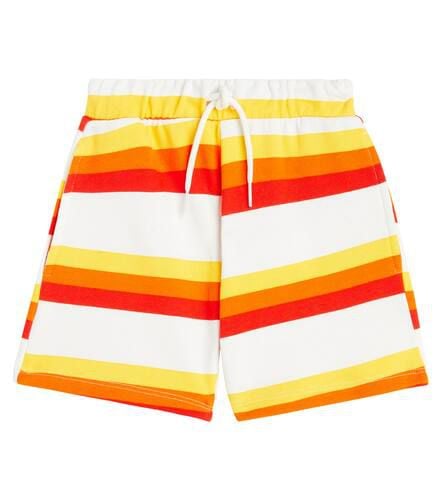 Striped cotton jersey shorts - Mini Rodini - Modalova