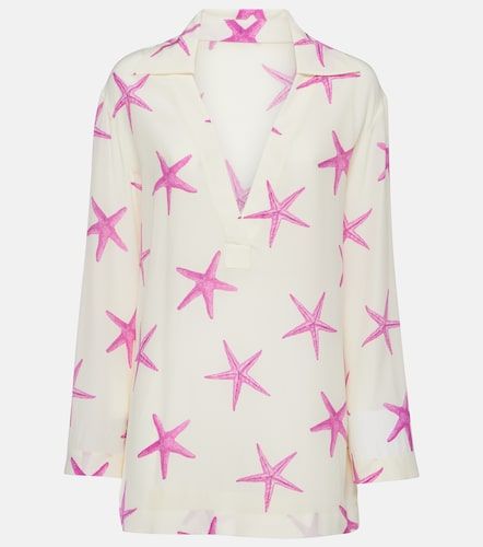 Valentino Camisa de seda estampada - Valentino - Modalova