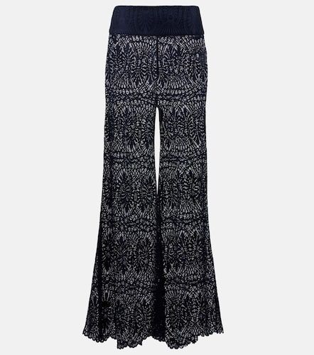 Paloma lace wide-leg pants - Alexandra Miro - Modalova