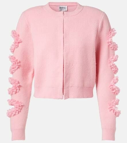 X Christopher Kane lace-trimmed cardigan - Self-Portrait - Modalova