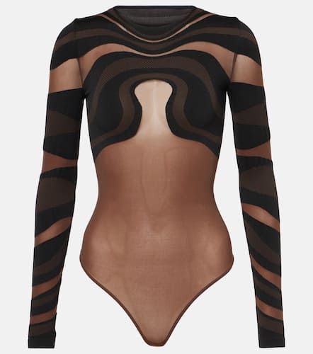 Fatal ruched jersey bodysuit - Wolford - Modalova