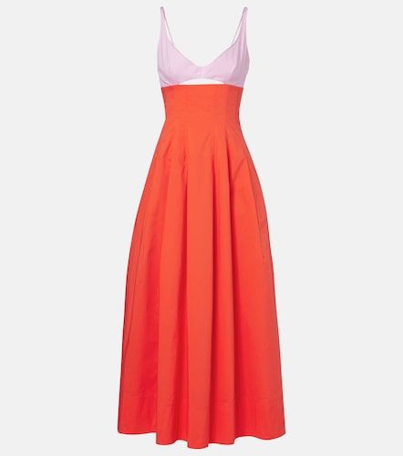 Maddy cotton-blend poplin midi dress - Simkhai - Modalova