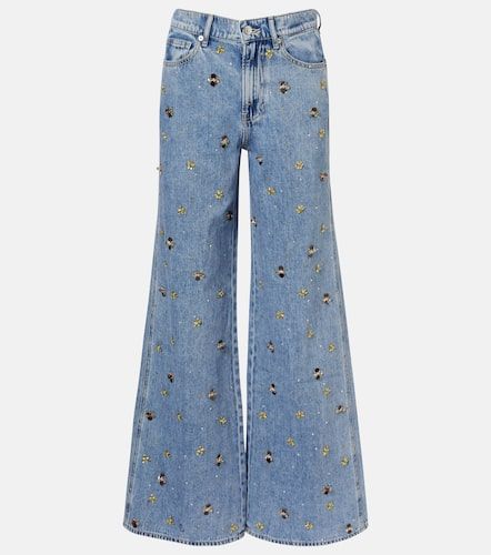 Kasey embellished flared jeans - Veronica Beard - Modalova