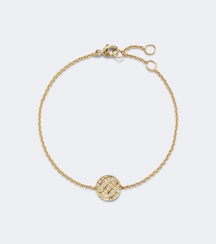 Sculpted Cable 18kt chain bracelet with diamonds - David Yurman - Modalova