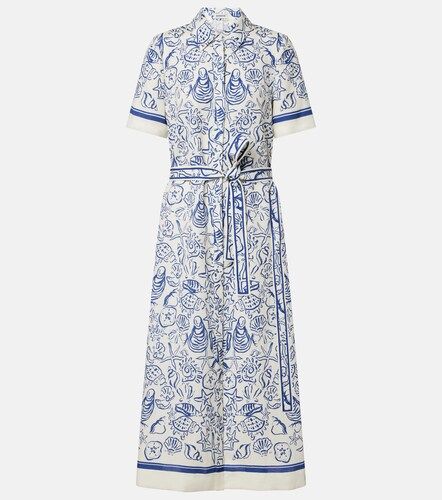 Vestido Audria en mezcla de lino estampado - Simkhai - Modalova