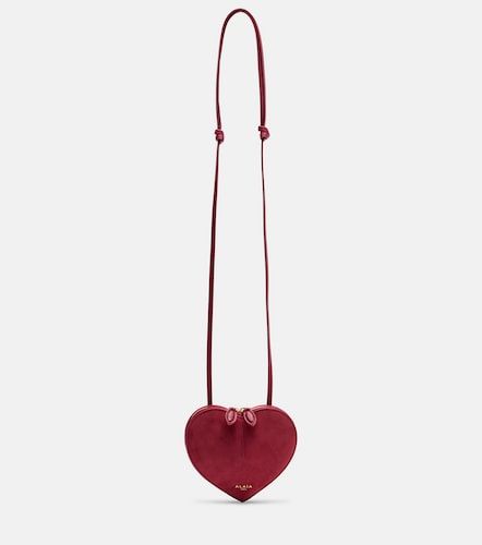 Alaïa Borsa a tracolla Le Cœur in pelle e suede - Alaia - Modalova