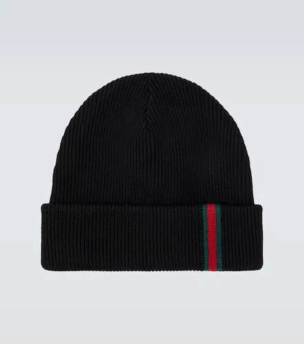 Gucci Web Stripe wool beanie - Gucci - Modalova