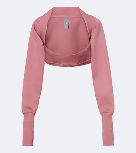Cotton-blend fleece shrug - Adidas by Stella McCartney - Modalova