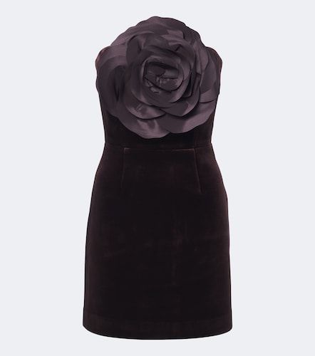 Verziertes Bustierkleid Lois aus Samt - Rebecca Vallance - Modalova