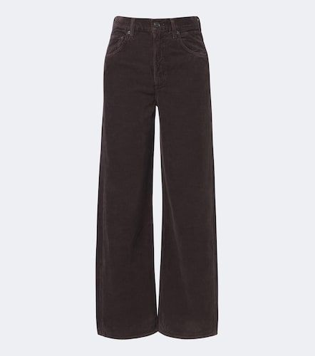 Pantalones anchos Curve de pana de algodón - Agolde - Modalova