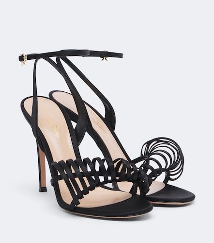 Gianvito Rossi Sandalen aus Satin - Gianvito Rossi - Modalova