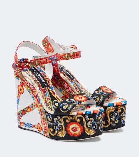 Carretto platform sandals - Dolce&Gabbana - Modalova