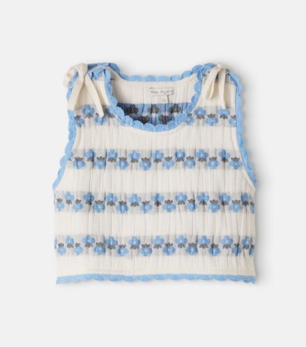 Chaleco Scilla en mezcla de algodón floral - Bebe Organic - Modalova