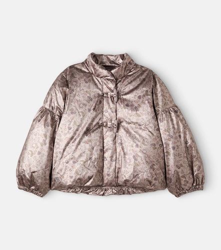 Chaqueta acolchada Zallie floral - Wheat - Modalova
