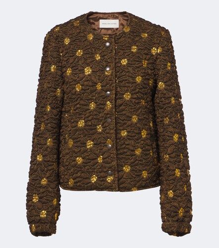 Dries Van Noten Jacke aus Cloqué - Dries Van Noten - Modalova