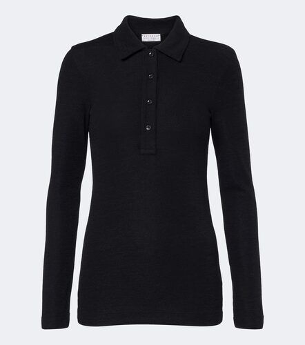 Polo en mezcla de lana - Brunello Cucinelli - Modalova