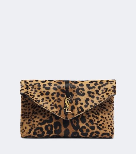 Pouch Cassandre de piel estampado - Saint Laurent - Modalova