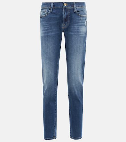 Le Garcon mid-rise cropped jeans - Frame - Modalova