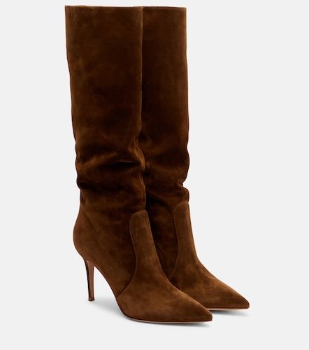 Botas altas Hansen 85 de ante - Gianvito Rossi - Modalova