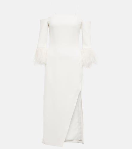 David Koma Abito midi con frange - David Koma - Modalova
