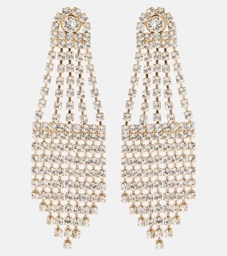 Crystal-embellished drop earrings - Oscar de la Renta - Modalova