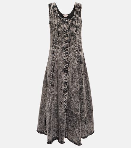 Marni Vestido denim midi desteñido - Marni - Modalova