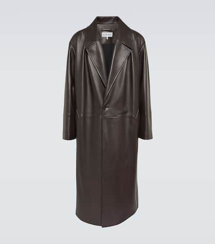 Loewe Leather coat - Loewe - Modalova