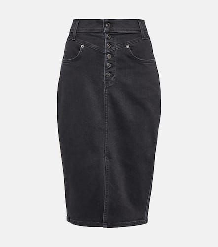 Herron denim midi skirt - Veronica Beard - Modalova