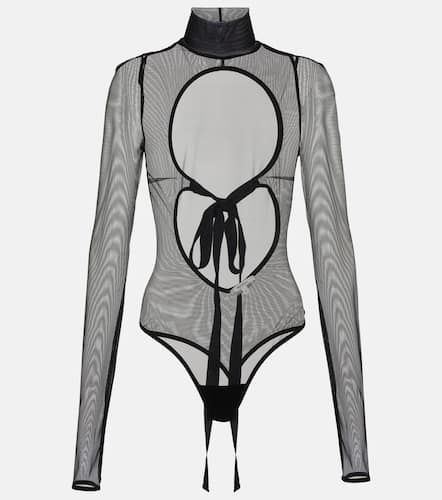 Turtleneck mesh bodysuit - Nensi Dojaka - Modalova