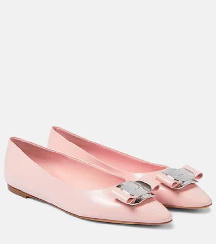 Ferragamo Bailarinas Zea de piel - Ferragamo - Modalova