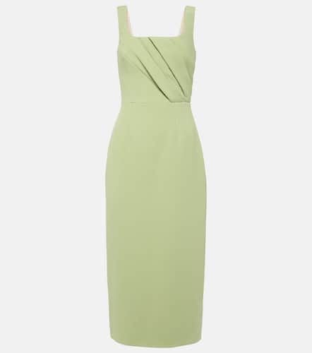 Arina pleated crÃªpe midi dress - Emilia Wickstead - Modalova