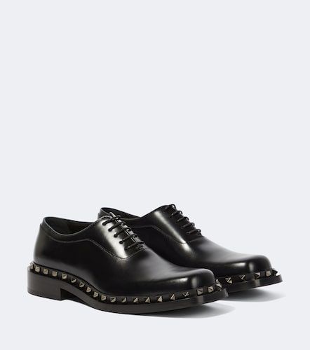 Stringate Rockstud in pelle - Valentino Garavani - Modalova
