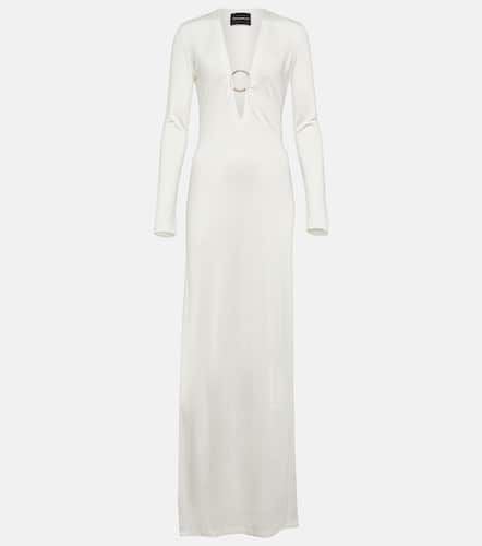 Long Helios jersey maxi dress - Louisa Ballou - Modalova