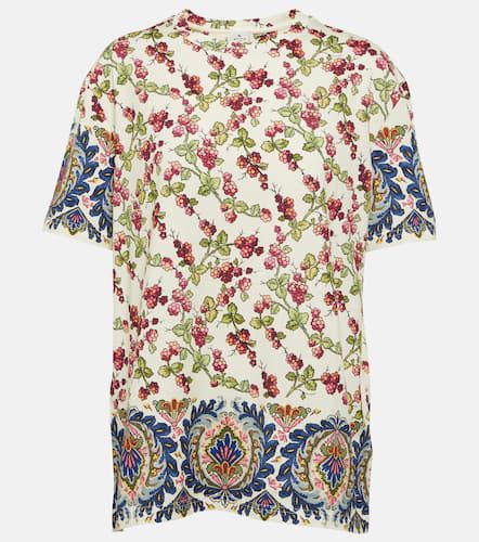 Etro Printed cotton T-shirt - Etro - Modalova