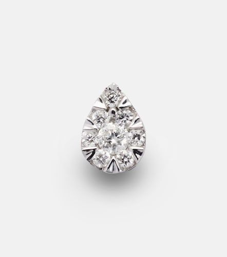 Persée Pendiente individual Piercing de oro de 18 ct con diamantes - Persee - Modalova
