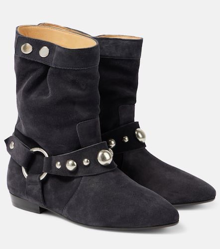 Stanya studded suede ankle boots - Isabel Marant - Modalova