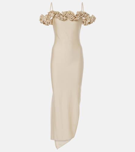 Floral-appliquÃ© jersey gown - Coperni - Modalova