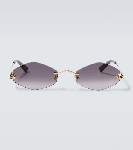 Gafas de sol Panthère De Cartier ovaladas - Cartier Eyewear Collection - Modalova
