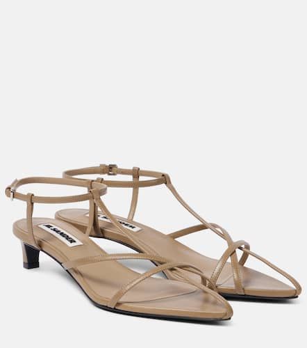 Jil Sander 35 leather sandals - Jil Sander - Modalova