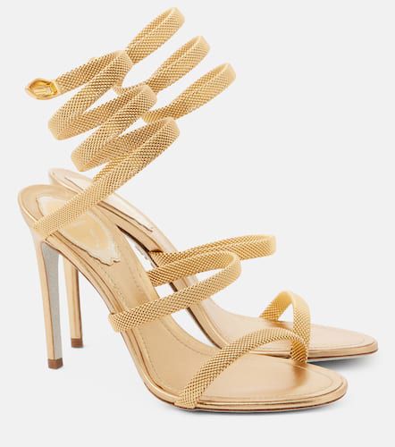 Juniper 105 metallic leather sandals - Rene Caovilla - Modalova