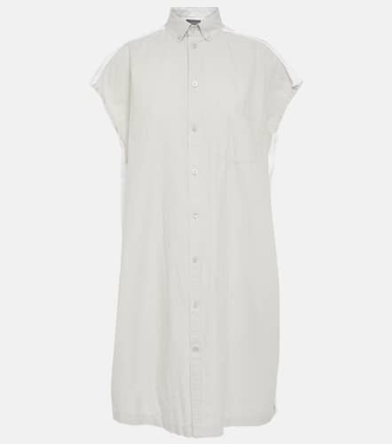 Oversized cotton shirt dress - Balenciaga - Modalova