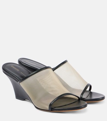 Mules Marion de piel con cuña - Khaite - Modalova