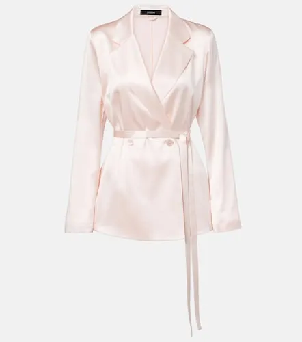 Blazer Joubert de satén de seda - Joseph - Modalova