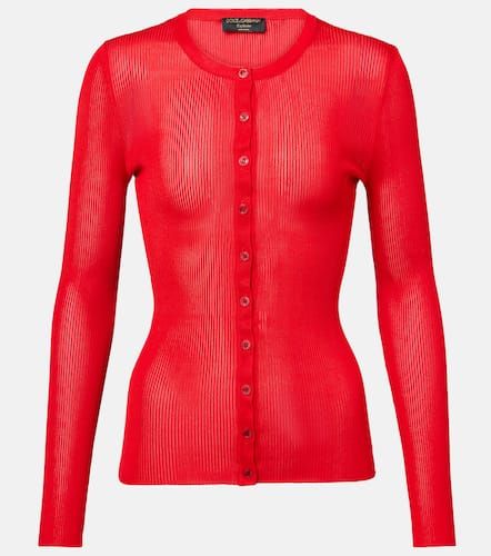 Dolce&Gabbana Ribbed-knit cardigan - Dolce&Gabbana - Modalova