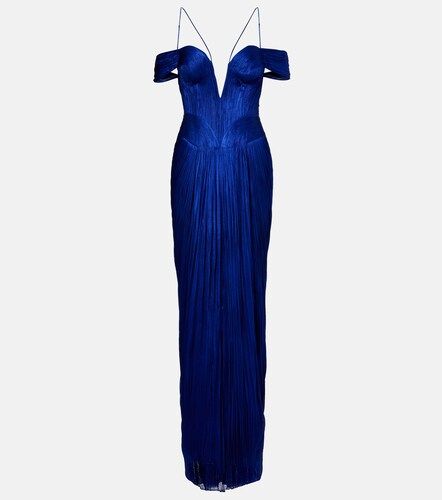 Camilla metallic silk tulle bustier gown - Maria Lucia Hohan - Modalova
