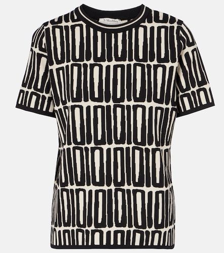 S Max Mara Ramo printed cotton top - 'S Max Mara - Modalova