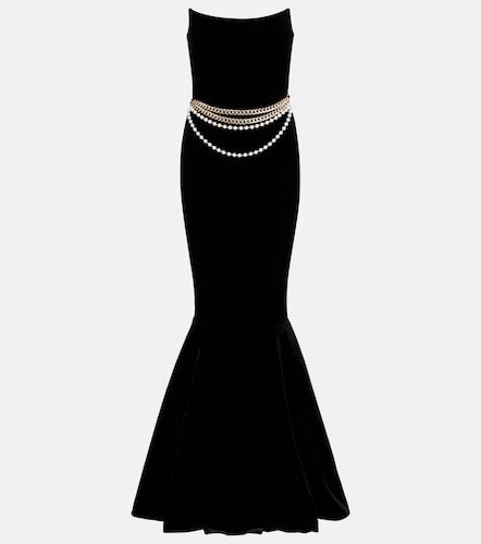 Chain-detail corset gown - Self-Portrait - Modalova