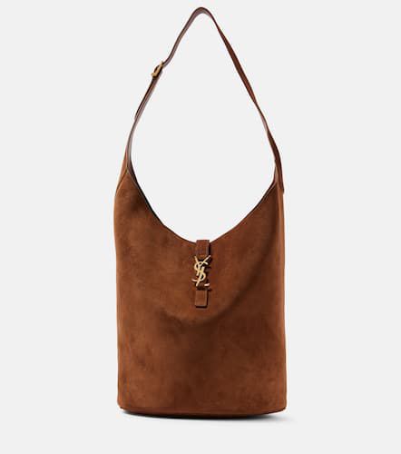 Le 5 Ã  7 Supple Large suede shoulder bag - Saint Laurent - Modalova