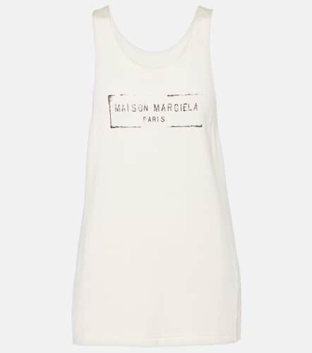 Maison Margiela Tank top con logo - Maison Margiela - Modalova